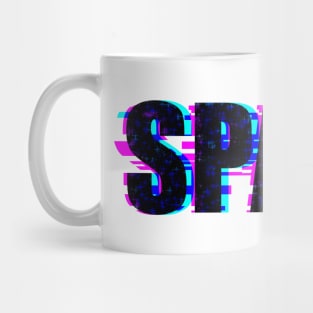 Stylish glitch effect Mug